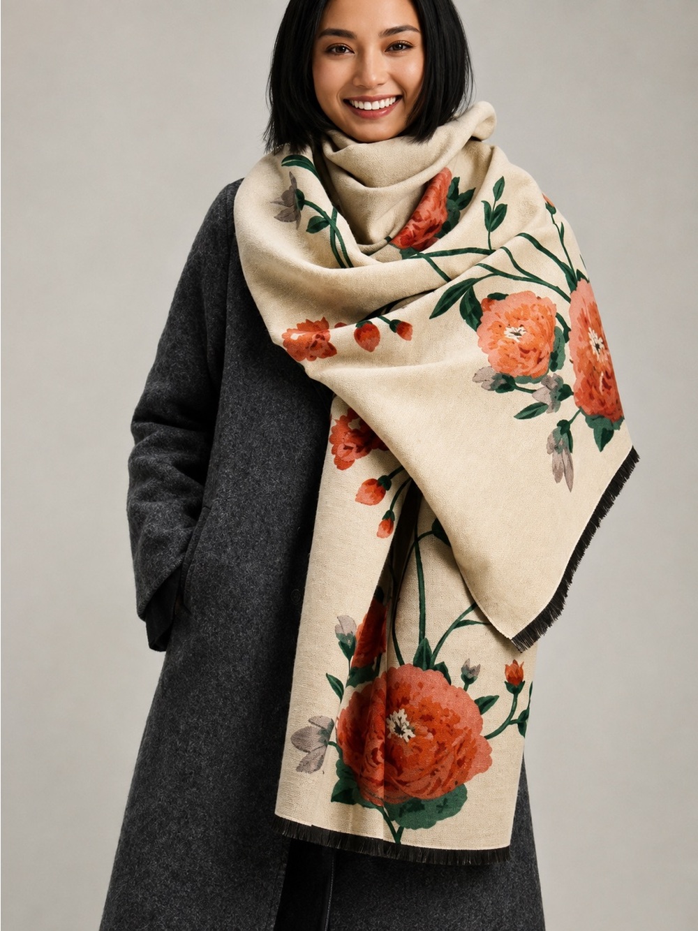 Blossom Reversible Wrap by Winding River